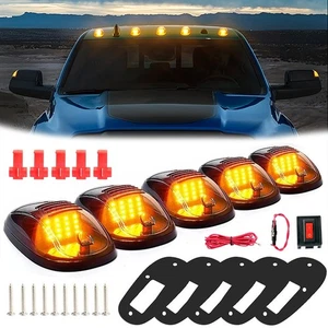 5Pcs Cab Roof Marker Lights LED Roof Top Truck SUV Pickup Running Driving Light - Picture 1 of 11