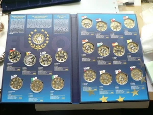 Medaillen 10 Jahre Euro 20 Stück PP versilbert vergoldet 40mm - Picture 1 of 6