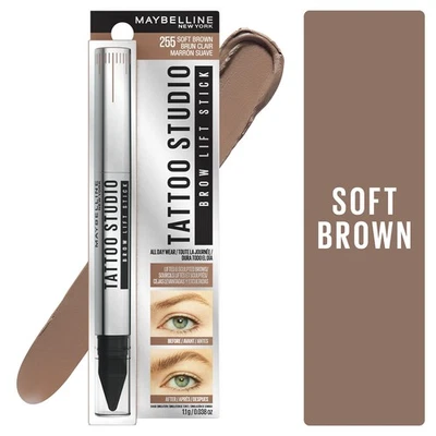 Maybelline TattooStudio Brow Lift Stick Makeup with Tinted Wax Conditioning C... - Image 1 of 4
