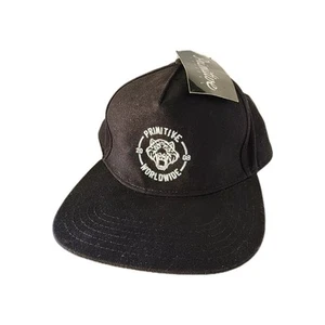 Primitive Apparel Skateboards Skating Black Logo One Size Snapback Hat Cap Tiger - Picture 1 of 8