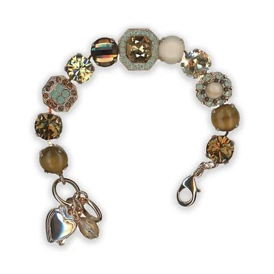 Pulsera de Mariana Cocktail Hour Coll. Fab Tiger Eye Mineral, Topacio y Bro... Foto 1 de 4