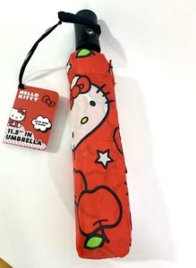 Hello Kitty Red Auto Open/Close Umbrella NWT - Picture 1 of 4