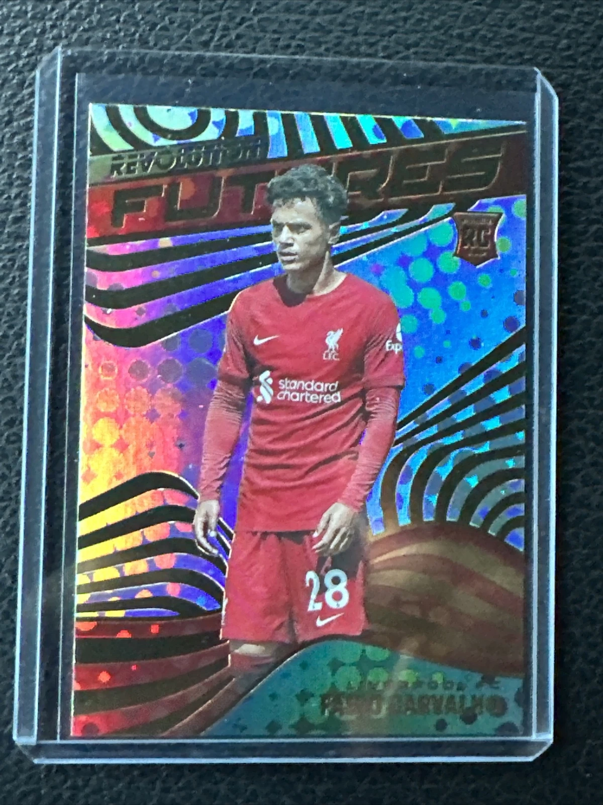2022-23 Panini Revolution EPL FABIO CARVALHO RC ROOKIE FUTURES #11 LIVERPOOL