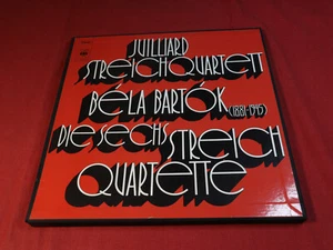 Bartok DIE 6 STREICHQUARTETTE Juilliard String Quartet CBS 77330 Germany 3 LP - Picture 1 of 3