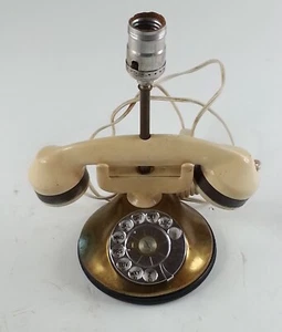 Vintage Automatic Electric Company Monophone Telephone Lamp Light - Picture 1 of 16
