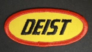 Deist Racing Equipo de Seguridad Parche de Costura Ropa 3" Ancho Amarillo y Naranja - Imagen 1 de 2