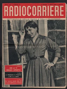 RADIOCORRIERE 13/1955 RODEO NOSCHESE MARCHESELLI CAMPANILE D'ORO PUGLIA LUCANIA - Imagen 1 de 1
