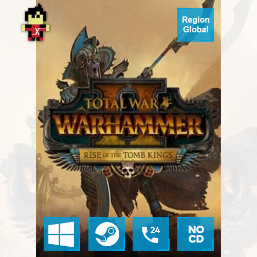 Total War WARHAMMER II 2 Rise of the Tomb Kings DLC PC Steam Key Region Free