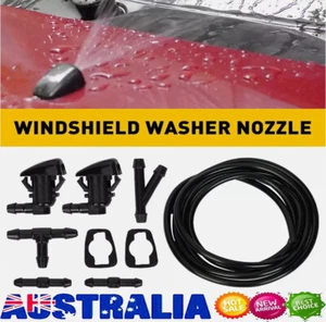 Windscreen Wiper Washer Spray Jet Nozzle Hose Kit For Jeep Grand Cherokee 11-21 - Picture 1 of 14