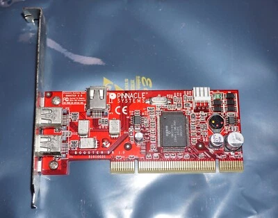 Pinnacle Systems Booster 2B 3-port (2+1) Firewire PCI Adapter Card (51010031) - Image 1 of 2