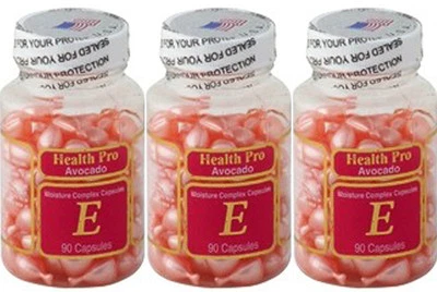 3 bottles AVOCADO Vitamin E Skin Oil 90 Caps/bottle  270caps in toatal - Image 1 of 2