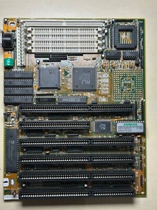 Vintage ABit AB-AT3 386 Mainboard mit AMD386DX-40 - Bild 1 von 7