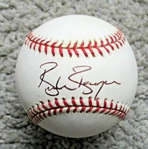 BRANDON BERGER Signed Rawlings MLB Baseball - KANSAS CITY ROYALS Outfielder - Picture 1 of 3