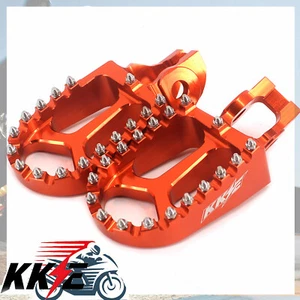 KKE Orange Blue Black Foot Rest Pegs Pedals For KTM SX XCF SXF 125-450 2016-2021 - Picture 1 of 37