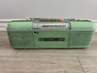 Vintage 80er Jahre grün SHARP QT-50 (GR) AM/PM Radio Kassette