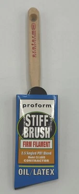 Escova C2.5avs 2.5" corte angular rígida (alto calor e umidade) com alça padrão - Imagem 1 de 3