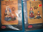 Lot of 2 Country Patterns Bunny Vacuum Cover & Pig Broom Cover NIP