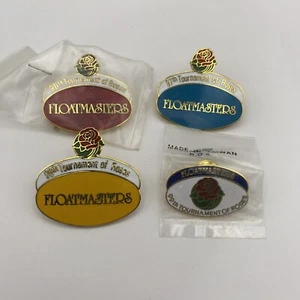 Rosenparade 1985-1988 FLOATMASTERS 96.-99. Tournament of Roses Anstecknadeln - Bild 1 von 2