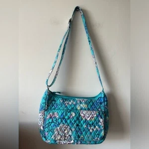 VERA Bradley Quilted Floral/Bird Print Crossbody/Shoulder Bag - Picture 1 of 13
