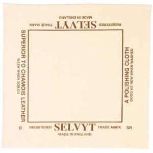 Selvyt Polishing Cleaning Bulling Cloth Military High-Shine Footwear 100% Cotton - Picture 1 of 3