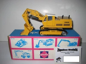 LIEBHERR R 961 BAGGER HOCHLÖFFEL RAUPEN #278.1 GESCHA 1:50 OVP - Picture 1 of 2