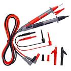  Soft Silicone Electrician Test Leads Kit CAT III 1000V & CAT IV 600V with 9PCS