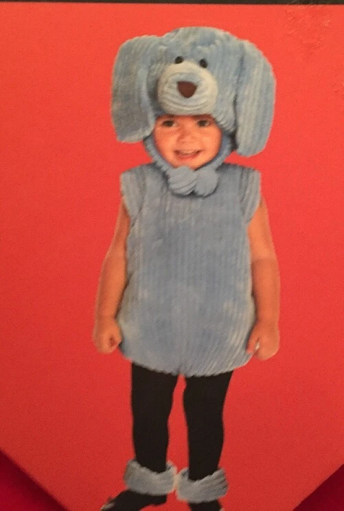 Disfraz de pana azul claro para perro niño talla 12-24 meses Foto 1 de 2