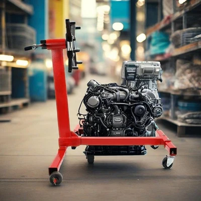 Motorständer Motorenständer Getriebehalter Motorhalter Motor 450 kg 360° drehbar - Bild 1 von 4