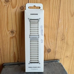 Genuine Samsung Galaxy Official Trail Band for Galaxy Watch Ultra, White Sand UK - Picture 1 of 6