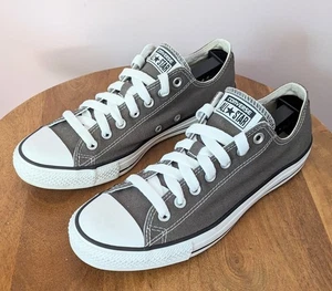 Converse Women's Size 11 Chuck Taylor All Star Lo Top Sneakers Charcoal 5J794 - Picture 1 of 14