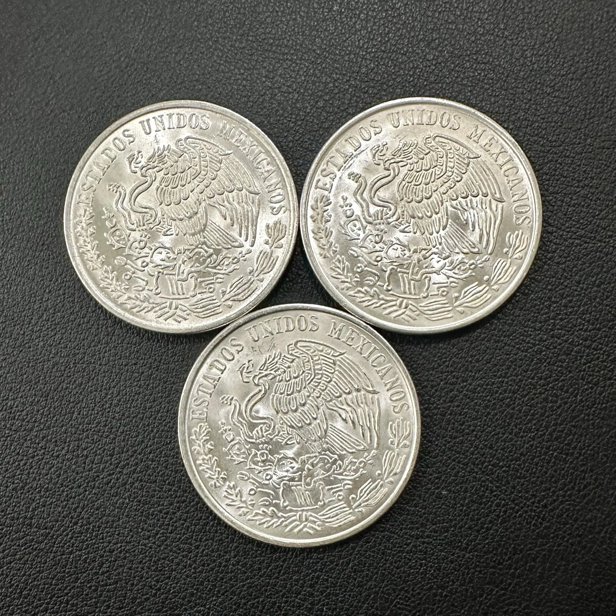 Y Cien Pesos メキシコ ペソ銀貨 3枚セット 2025年最新】メキシコ 100