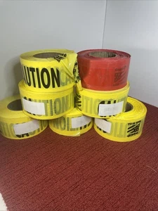 Caution Tape, plus Danger Tape, everything pictured - Picture 1 of 3