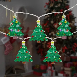 Luces de hadas Northlight LED blancas de metal para árbol de Navidad de 10 quilates alambre de cobre de 5,5' - Imagen 1 de 6