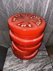 Viral Sliced Tomato Stool- Ships Next Day!! - Picture 1 of 6