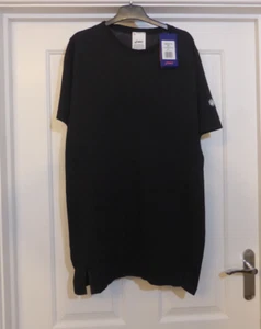 Asics Black Seemless SS Short Sleeve Top Size M 37" Chest BNWT - Picture 1 of 12