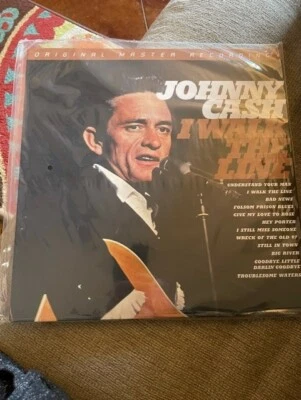 Johnny Cash I Walk the Line Mofi MFSL 180g 45RPM Mono 2X LP Mobile Fidelity NEW - Image 1 of 3