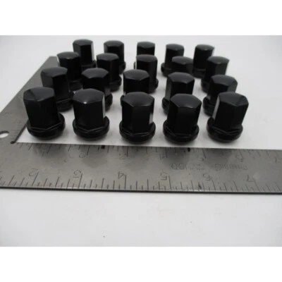 PORSCHE 911 914 924 944 968 928 ALLOY LUG NUT BLACK ANODIZED NEW 999 182 003 36 - Image 1 of 2