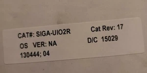 Edwards EST SIGA-UIO2R Universal Input-Output Module Board Riser Inputs - Picture 1 of 1