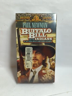 Buffalo Bill & the Indians or Sitting Bull's History Lesson VHS Paul Newman NIP - Image 1 of 3
