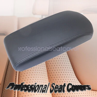 Cubierta de reposabrazos con tapa de consola de cuero PU Blackline para Nissan Altima 2016 2017 2018 Foto 1 de 4