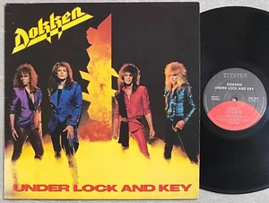 DOKKEN Under Lock And Key ELEKTRA LP Metal Masterdisk RL Quiex Audiophile  - Bild 1 von 3