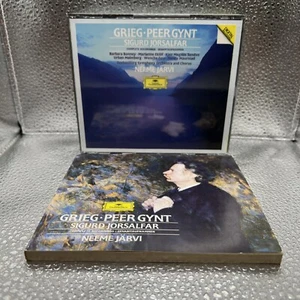 Grieg: Peer Gynt; Sigurd Jorsalfar Complete 2-CD 1987 D-Grammophon German Import - Picture 1 of 3