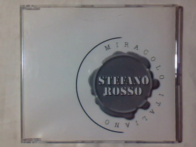STEFANO ROSSO FIAMMETTA Miracolo italiano cd singolo PR0M0  - Immagine 1 di 1