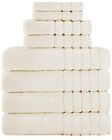Serviettes Beyond - serviettes de bain de luxe, 100 % coton turc, séchage rapide, doux et abdominaux