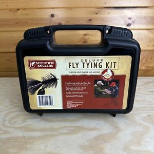 Scientific Anglers Deluxe Fly Tying Kit With DVD For Fly Fishing