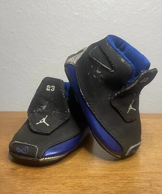 Nike Air Jordan 18 XVIII OG 2003 Negro Sport Royal Foto 1 de 4