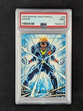 1992 Marvel Masterpieces #35 Havok PSA 9 MINT