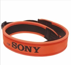 Weight Reducing Neoprene Anti-Slip Shoulder Strap with Sony Logo DSLR UK SELLER - Picture 1 of 3