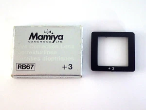 Mamiya RB67 +3.0 Okular Korrektur Objektiv SLR KAMERA Dioptrien SD RZ Pro II Japan - Bild 1 von 9