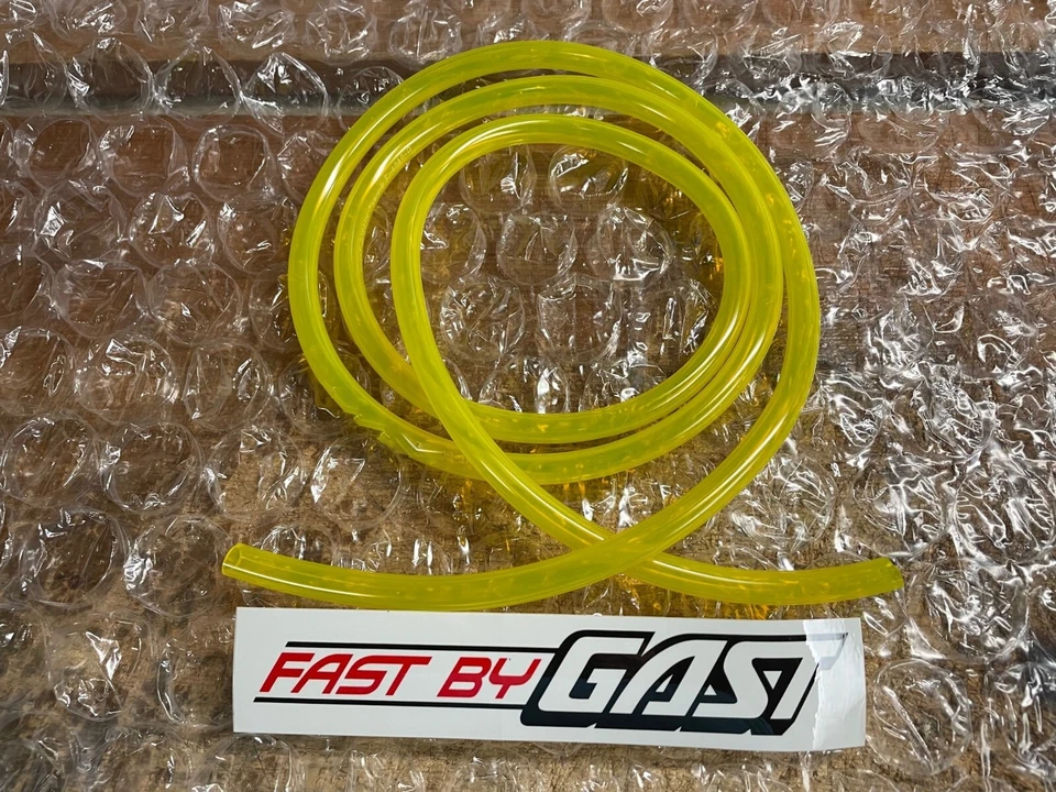 FBG Lectron Fuel Line Amarillo 1/4" ID 3/8" OD Dragbike ATV PWC Manguera Gas POR PIE Foto 1 de 1